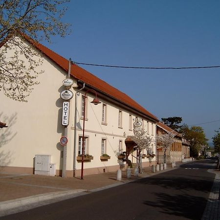 Garni Zum Adler Hotel Gensingen Exterior foto